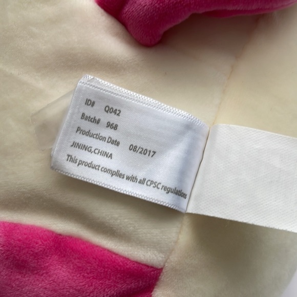 Squishmallows Roxy Pink Heart Cat Valentine Plush 10” - Picture 6 of 6